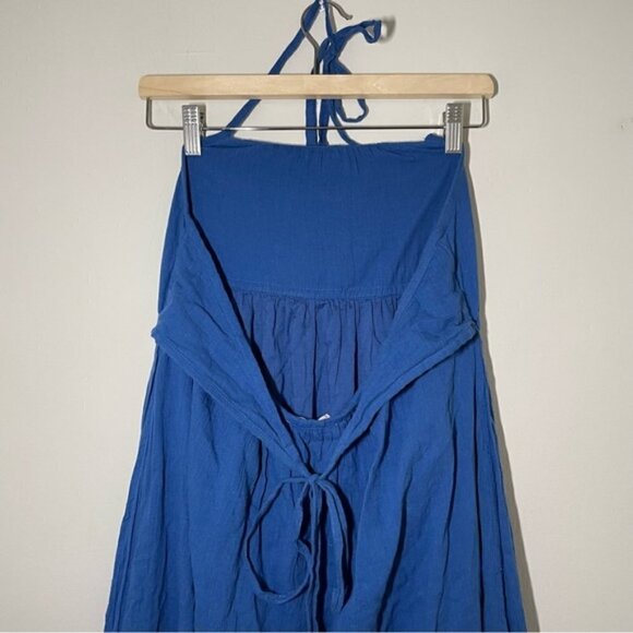 House of Harlow 1960 Penelope Navy Halterneck Maxi Dress size XS - Picture 7 of 9